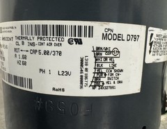 Fasco D797 Motor 1/4HP 208-230V 825 RPM 5KCP39HFAE14S NEW IN BOX! FREE SHIPPING!