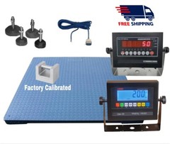 Industrial Floor Scale – Pallet Scale – 48×48 10000 lb capacity