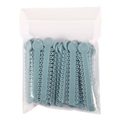 1040Pcs Dental Elastic Ligature Ties Rubber Bands Loops for Orthodontic Braces