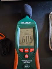 EXTECH – MODEL HD600 Digital Datalogging Sound Level Meter W/ CASE & ACCESSORIES