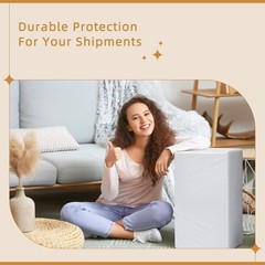 Lightweight Poly Mailers 24×36 Inches, 25 Count Self-Adhesive Shipping Bags