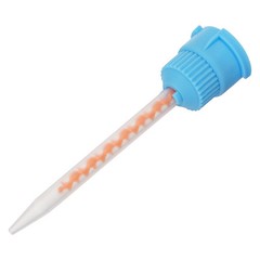 Mixing Tips 10:1 Ratio 2.76” Crown & Bridge Impression, 50pcs Blue/Orange