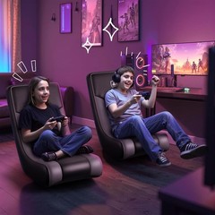 Floor Rocker Gaming Chair Adjustable Angle Limiter Ultra Lightweight Ergonomic
