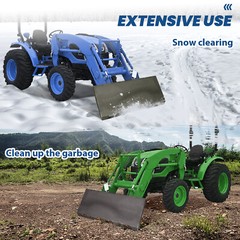 For Bobcat/ Kubota 1/4″ Skid Steer Mount Plate Loader Quick Tach Attachment