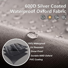 Kegerator Cover with 600D Waterproof Oxford Fabric for Protecting Outdoor or …