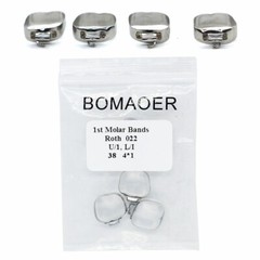 1-10packs Dental Orthodontic 1st Molar Buccal Tube Bands Roth 022 Single 36-40+
