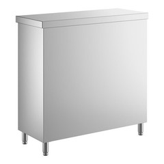 Regency 15″ x 36″ 18 Gauge Type 304 SS Dish Cabinet with Adjustable