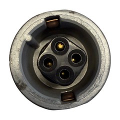 Appleton ARC3034BC 30A 600VAC Powertite Aluminum Receptacle 3W 4P
