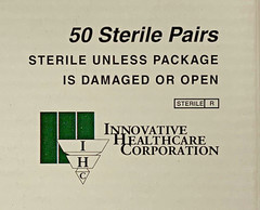 Innovative Healthcare Corp NitriDerm 135275 Nitrile Powder-Free Surgical Gloves