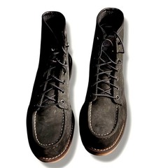 Women’s 8M Carhartt 6″ Soft Moc Toe Wedge Boot, Dark Grey Leather Safety Boots