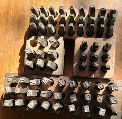 1/4″ & 3/8″ 71pc. Letter & Number Stamp Punch Sets Alloy Steel Metal