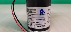 CROUZET MOTOR AND GEAR BOX 89800 82048095 3090 RPM 12VDC IP40 In=3A Class F