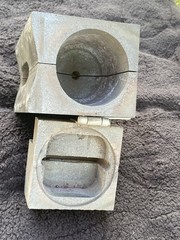 Erico Cadweld VBC2QV3C Graphite Weld Mold B806A01 Exothermic Grounding Mold OEM