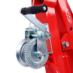 2″500Lb Pickup Truck Hydraulic PWC Dock Jib Engine Hoist Crane Hitch Mount Lift
