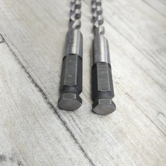 2PC- Irwin 9/16″ x 18″ Wood Auger Bit 5/8″ Hex Shank Power Pole Boring Drill Tip
