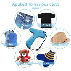 Tagging Gun for Clothing, 1606pcs Price Tag Kit 1 inch (fasteners), Blue