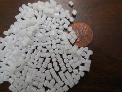 HIPS (grade PS 825) Natural Plastic Pellets Resin Material 10 lbs Polystyrene