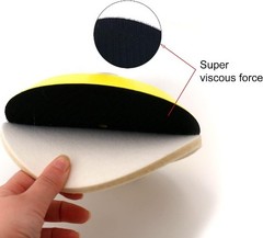 6 Inch Wool Felt Polishing Pads Buffing Wheel for Glass Plastic Metal Stone-2pcs