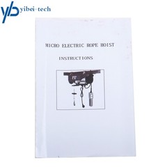 440lbs / 200kg Mini Electric Hoist 110v 6.6ft/2m Wired Remote Control