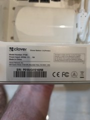 Clover Station C100 POS System Printer Power Cord Screen P100 Receipt Bundle