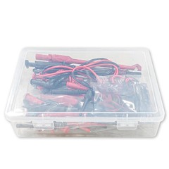 Silicone Multimeter Test Leads Kit 33PCS with Replaceable Wire Piercing Probes