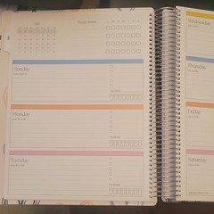 Colibri Paper Co 2026-2027 Calendar Weekly/Monthly Planner – The Works 8.5×11″