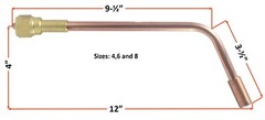 SÜA Heating Nozzle/Rosebud 4-MFA Compatible with 300 Series Victor – Acetylene