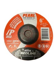 10 Piece Pearl Abrasive DCRED60P 6″ x 1/8″ x 7/8″ T-27 Pipeline Grinding Wheels
