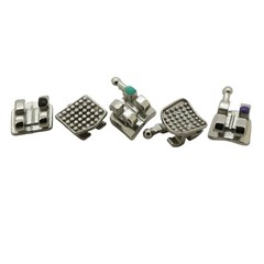 Orthodontic Metal Brackets OC Mini MIM Braces MBT Roth 022 345 Hooks Twin Braces