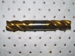 Hertel Double End Mill 1″ X 1″ X 1-7/8″ X 6-3/8″ HSS TiN 4FL #337-5522