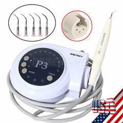 Endo Perio Scaling Dental Ultrasonic Scaler Handpiece 5*Tips fit DTE Satelec