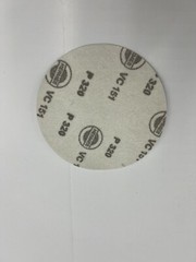 Box of 100-Hermes VC151, 120 Grit Longlife VEL Velour Backed Sanding Disc, 5″Dia