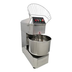 30L Commercial Food Mixer 110V Dual Speed Bakery Spiral Dough Kneading Machine