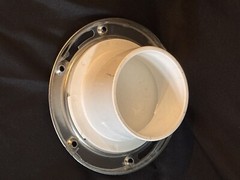 Lot of 4 — Sioux Chief Closet Flange TKO PVC Hub 3″ /4inch 884-PTM Genuine OEM