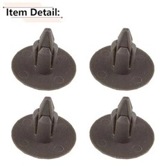 4PCS Interior Door Panel Trim Board Clips Compatible with 4runner 1996 Oak Brown