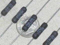 5 NEW VISHAY DALE CW-2B-1000 WIREWOUND AXIAL SILICONE RESISTOR 1K OHM 3W 5% USA
