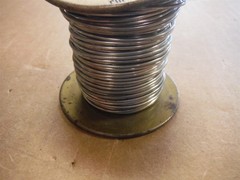Partial Roll Of Western Electric At 6157 Copper Lashing Wire 16 Gage *D05