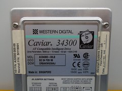 Western Digital AC34300-00LB for Allen Bradley 6189-HD40 6180-BFFDGGDHCCZ B N4