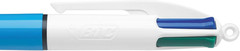 4-Color Original Retractable Ballpoint Pens with Assorted Ink, 1.0 Mm Medium Poi