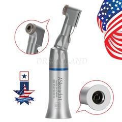 Low Speed External Water Spray Contra Air Motor Handpiece 4Holes 1-10* Dental