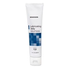 McKesson Lubricating Jelly Sterile 4 oz. Tube 12 per Box 16-8919