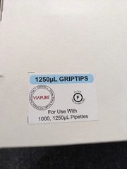 4 Cases Integra 1250ul GripTip 3445 Pre-Sterilized 10 ECO Racks of 96tips