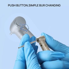 SKYSEA Dental 1:5 Fiber Optic LED Contra Angle Increasing Handpiece E-Type Motor