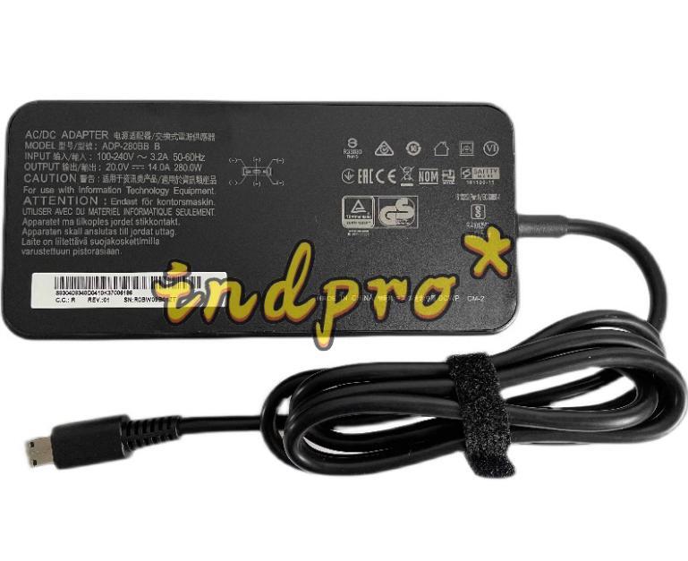 1PCS New GP76 GP66 GE76 GE66 280W power adapter ADP-280BB B