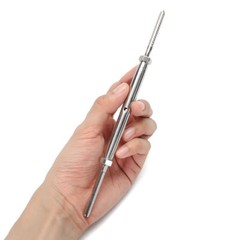 T316 Stainless Steel Hand Swage Tensioner + Cable Railing with Lag Screw for 1/8