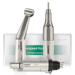 Kit de pieza de mano dental baja velocidad Recto Contraángulo motor de aire 4H