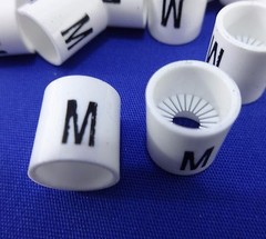 M Hanger Garment Size Marker Tag Medium Sizer 50 Pieces Retail Store