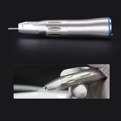 AZDENT Dental Optic Fiber LED Low Speed Handpiece 1:1 Straight Inner Water Spray