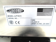B & B LP7611-18 LOCOSC HD Bench Scale Stainless Steel Top Pan 18in X 24in 500lb