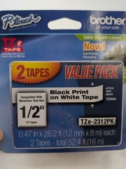 Brother P-Touch PT-2030 Label Maker with TZe-2312PK